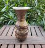 Rods Bod Swirled and Spattered Wood Fired Vase | Vases & Vessels by Jill Spawn Ceramics. Item made of ceramic