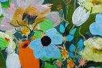 Original Floral Painting - MAGICAL SUMMER BLOOMS | Oil And Acrylic Painting in Paintings by Marinela Puscasu. Item compatible with contemporary and country & farmhouse style