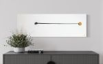 Minimal Simple Line Painting | Oil And Acrylic Painting in Paintings by NAMYOONSOOART. Item made of canvas with synthetic