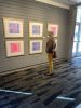 abstract silk screen print | Prints in Paintings by Sabre Esler | Georgia State University in Atlanta