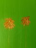 Lucky 7 Palms #3 | Oil And Acrylic Painting in Paintings by Dutch Montana Art | Corona Del Mar in Newport Beach. Item composed of canvas & synthetic