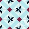 Geometric Cement Tile | Tiles by Avente Tile. Item made of cement