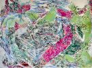 Plein Air Drawing #3: I Sea, I See, Grandfather | Drawings by k-apostrophe. Item composed of paper and synthetic
