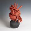 Modern Sculpture, "Wild Ones 49", Ceramic Sculptures 10" | Sculptures by Anne Lindsay. Item made of ceramic compatible with contemporary and modern style