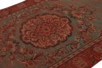 Vintage Zeki Müren Oushak Rug, with Medallion, form Rug | Area Rug in Rugs by Rug and Kilim