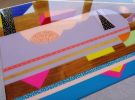 Epoxy Resin Side Table, Abstract Modern Eclectic Table | Coffee Table in Tables by Epoxy Coffee Table Shop. Item composed of wood in boho or mid century modern style