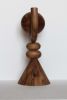 FIRE Wooden Totem | Sculptures by Creating Comfort Lab. Item made of wood works with contemporary & japandi style