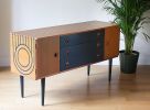 Beautiful upcycled furniture | Side Table in Tables by Roc Studio. Item composed of wood