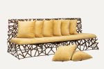 Zeus Rattan Sofa | Couch in Couches & Sofas by Monarca Goods. Item composed of wood & fabric compatible with coastal and modern style