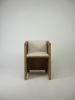 The Welcome Home Chair | Chairs by Coda Wood Studio. Item composed of wood and fabric in contemporary or modern style