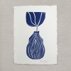 Venice, Linocut print, Ink on paper | Prints by Llinella. Item composed of paper in minimalism or mid century modern style
