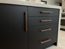Walnut Pulls | Hardware by Leaf Furniture. Item composed of oak wood in contemporary style