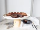 Trio C Serving Plate - 2 | Dinnerware by Foia. Item made of wood with steel works with boho & contemporary style