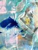 Wind on the Water Original Painting | Mixed Media by Jessalin Beutler. Item made of canvas works with coastal style