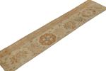 Rug & Kilim’s Persian Sultanabad style Runner with Orange | Area Rug in Rugs by Rug and Kilim
