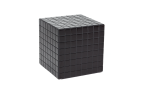 Cube Table, Black | Bedside Table in Tables by IKON KØBENHAVN. Item made of wood with ceramic works with minimalism & modern style