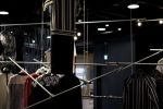 Space production with a map of Shibuya | Sculptures by Shiho Minami | 2-chōme-21-1 Shibuya in Shibuya City. Item made of metal