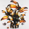 "Try To Fit In" | Oil And Acrylic Painting in Paintings by Greg "CRAOLA" Simkins. Item made of canvas