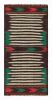 Vintage Afghan Kilim Rug with Polychromatic Stripes | Area Rug in Rugs by Rug and Kilim