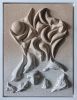 Keep It Together Wall Sculpture | Wall Hangings by Tyra J Studio. Item made of birch wood & ceramic