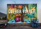 Querer volver | Street Murals by +Boa Mistura. Item made of synthetic