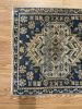 Hand-woven Turkish Rug Doormat| 1.9 x 1.10 | Small Rug in Rugs by Wool and Rug. Item made of wool compatible with boho and contemporary style