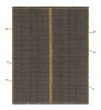 Rug & Kilim's Accent Kilim, Gray-Beige Textural Stripes | Area Rug in Rugs by Rug and Kilim