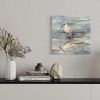 Shorebird | Watercolor Painting in Paintings by Maya Murano Studio. Item made of birch wood works with minimalism & coastal style