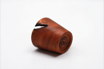 Spalted Applewood Cup – Hand‑Turned | Cups by Holzkunst Samuel Meisinger. Item composed of wood in art deco or modern style