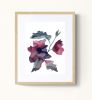 Floral No. 27 : Original Watercolor Painting | Paintings by Elizabeth Beckerlily bouquet. Item composed of paper compatible with boho and minimalism style
