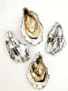Ceramic Oyster | Decorative Plate in Decorative Objects by Federica Massimi Ceramics. Item made of ceramic works with coastal style