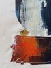 Meditation 6 | Collage in Paintings by Lizzie DiSilvestro. Item composed of canvas compatible with contemporary and modern style