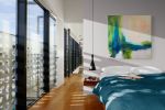 Sunrise on the Lake | Oil And Acrylic Painting in Paintings by Jen Sterling. Item made of canvas & synthetic