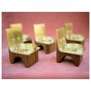 Candleseat | Candle Holder in Decorative Objects by Made Cozy. Item made of walnut with brass works with mid century modern & contemporary style