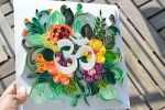 Om wall artwork for Meditation Studio | Wall Sculpture in Wall Hangings by Mira's Craft. Item made of paper