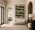 Interlock | Prints by ARTATAK. Item made of cotton with paper works with contemporary & japandi style