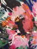 Flower Power | Oil And Acrylic Painting in Paintings by Judy Century Art. Item composed of synthetic