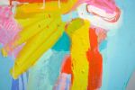 Chatting with the Mirror | Oil And Acrylic Painting in Paintings by Claire Desjardins. Item made of canvas with synthetic