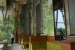 Jungle wallpaper | Wall Treatments by ELISABETH RUIJGROK | Sauna Devarana in 's-Hertogenbosch. Item composed of paper
