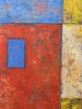 Swift Denim | Mixed Media in Paintings by Rich Godfrey. Item made of wood & canvas compatible with minimalism and mid century modern style