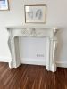 Fireplace Surrounding with Shell-Rosettes | Fireplaces by ultimate European. Item composed of wood in mid century modern or country & farmhouse style