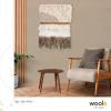 Miss White | Tapestry in Wall Hangings by Woolé. Item made of wool works with boho & minimalism style