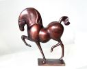 The Star - Horse Sculpture | Sculptures by Ninon Art. Item made of bronze works with boho & minimalism style