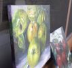 The Sweetness of His word in season | Oil And Acrylic Painting in Paintings by HEIDY GONZALEZ - GONZALEZ ART DESIGN. Item composed of canvas in contemporary or country & farmhouse style