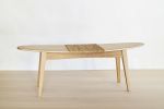 natural bench | Benches & Ottomans by VANDENHEEDE FURNITURE-ART-DESIGN. Item composed of oak wood and fiber in contemporary or japandi style