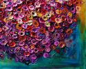 Heart’s Garden — Original Mixed Media Painting | Oil And Acrylic Painting in Paintings by DaggArt. Item made of canvas works with contemporary style