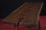 Live Edge Writing Desk | Tables by Fletcher House Furniture | Fletcher House Furniture in Westford. Item made of walnut