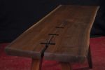 Live Edge Writing Desk | Tables by Fletcher House Furniture | Fletcher House Furniture in Westford. Item made of walnut