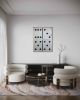 Pop Art Domino PAD4836 B | Mixed Media in Paintings by Michael Denny Art, LLC. Item compatible with contemporary and art deco style
