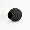 Holiday vase - Dusty black | Vases & Vessels by Project 213A. Item made of stoneware compatible with contemporary style
